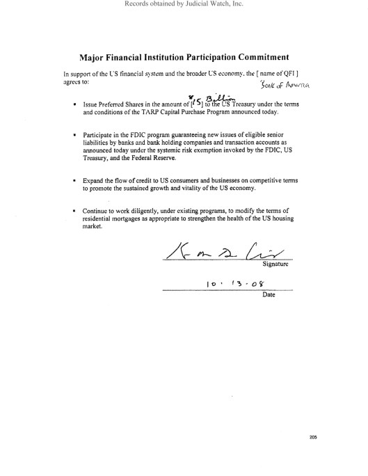 Treasury-ParticipationCommitment